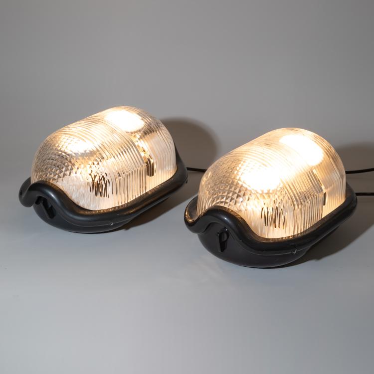 Hauptbild zu Objekt, 2 Table/Floor Lamps, Model Noce/1 346, Achille Castiglioni, Flos, Brescia, K-18 606
