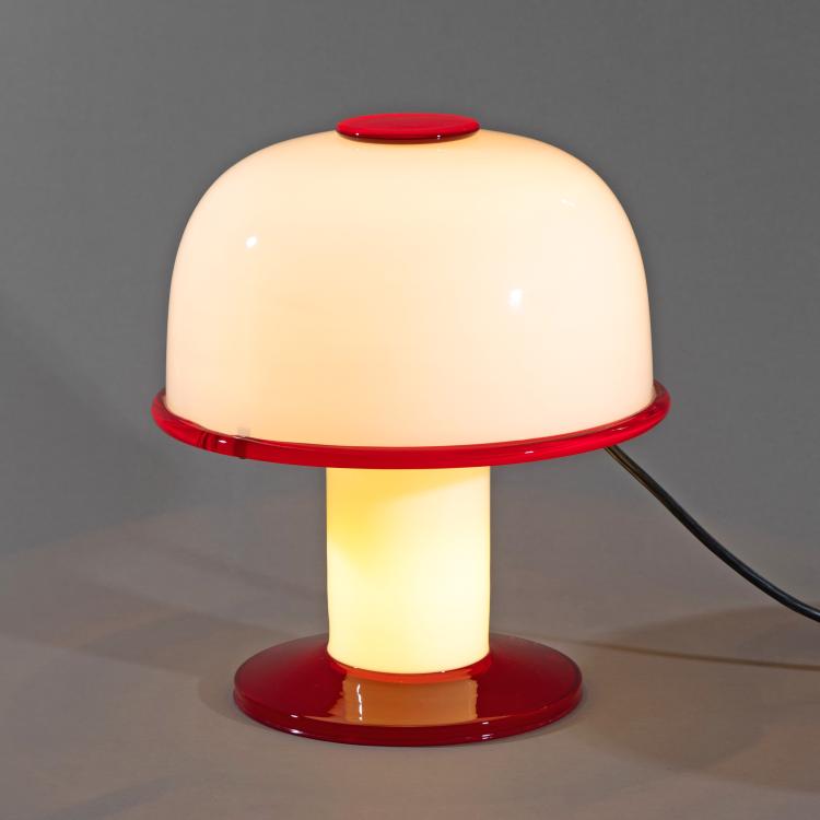 Hauptbild zu Objekt, Tischleuchte Modell Limante, Ettore Sottsass, Vistosi, Murano, K-18 632