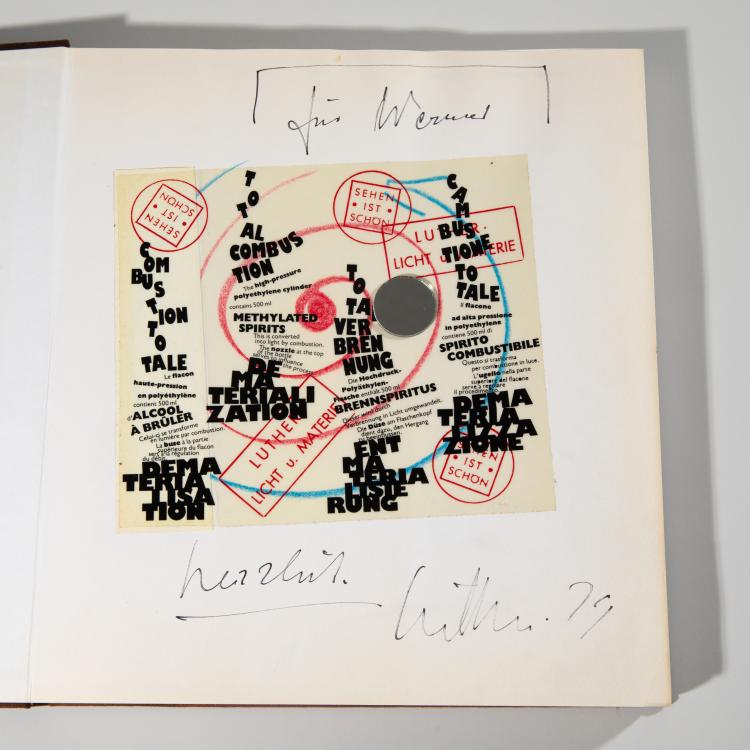 Hauptbild zu Objekt, 'Licht und Materie', 1978, Adolf Luther, K-18 329
