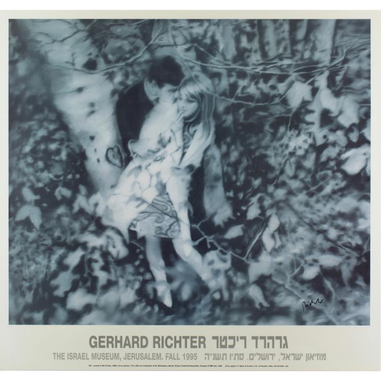 Hauptbild zu Objekt, 'Lovers in The Forest' (The Israel Museum, Jerusalem, Fall), 1995, Gerhard Richter, K-18 352