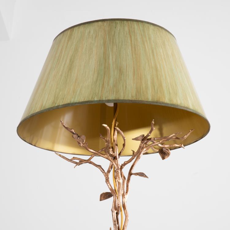 Bild 2 zu Objekt, Limited edition bronze floor lamp, Jacques Goldstein, 