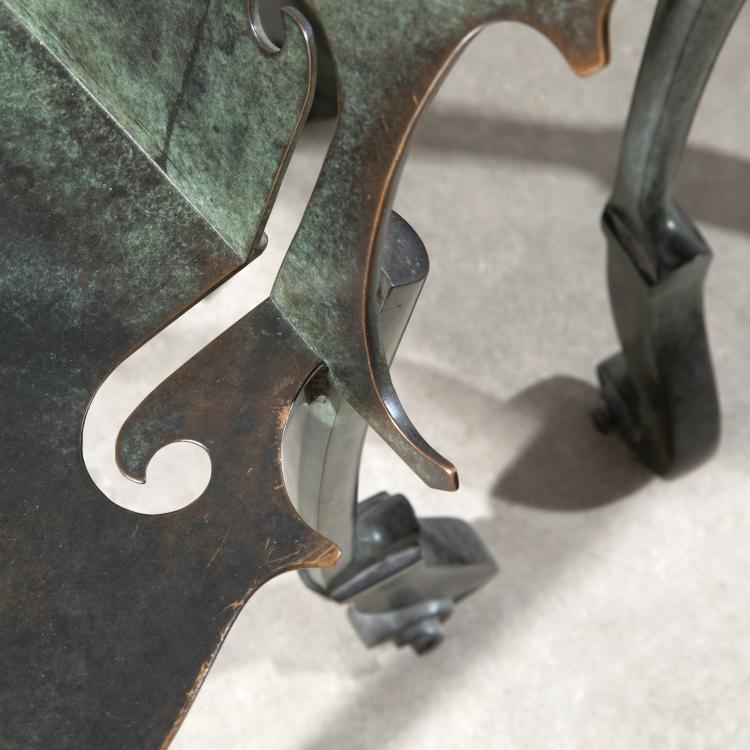 Bild 3 zu Objekt, 2 St&uuml;hle Modell Cello, Armand Fernandez (Arman), Gie&szlig;erei Bocquel, 