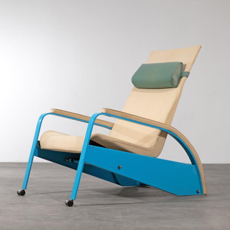 Hauptbild zu Objekt, Verstellbarer Sessel Modell Fauteuil de Grand Repos, Jean Prouv&eacute;, Tecta, Lauenf&ouml;rde, K-18 456