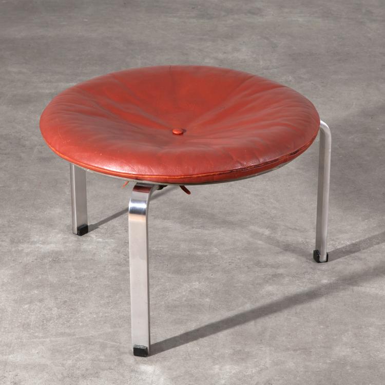 Hauptbild zu Objekt, Hocker Modell PK 33, Poul Kjaerholm, E. Kold Christensen, Kopenhagen, K-18 533