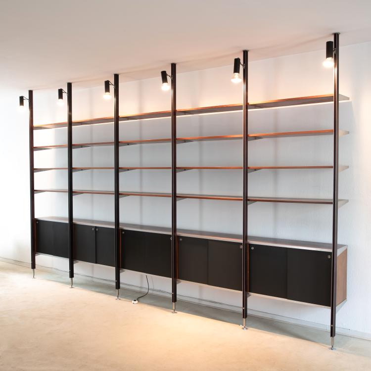 Hauptbild zu Objekt, Modulares Regalsystem Modell Comprehensive Shelf System (CSS), George Nelson, Herman Miller, Zeeland, 