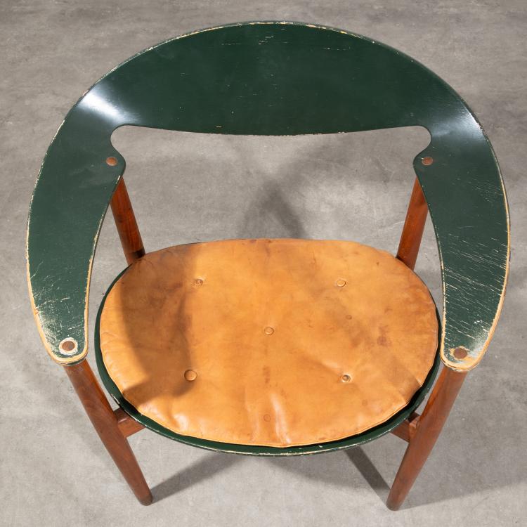 Bild 1 zu Objekt, Fr&uuml;her Armlehnstuhl Modell Metropolitan, Aksel Bender Madsen,Ejner Larsen, Ludwig Pontoppidan, 