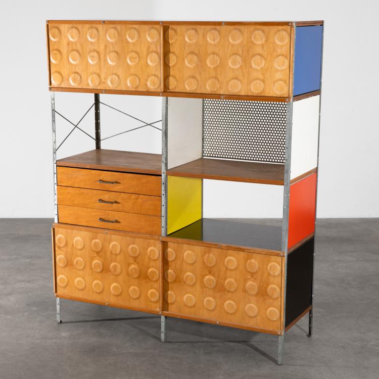 Hauptbild zu Objekt, Modulares Regal Modell ESU 400 Modular, Charles & Ray Eames, Herman Miller, Zeeland, 