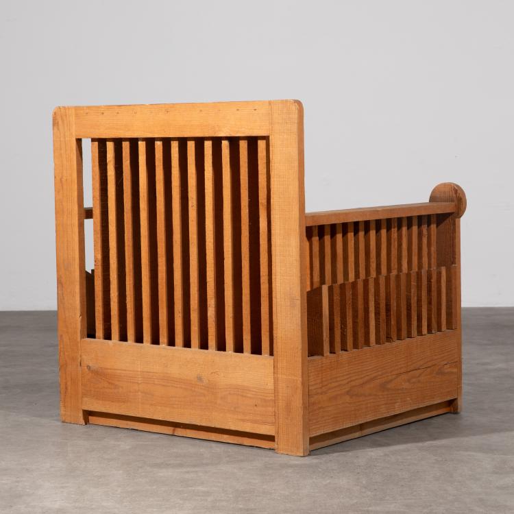 Bild 4 zu Objekt, Armchairs from the Mobili nella Valle Series, Mario Ceroli, Poltronova, Agliana, K-18 592