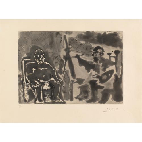 'L'Atelier du peintre', 1963