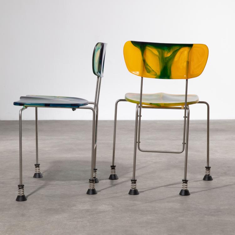 Bild 3 zu Objekt, 2 Chairs Model Broadway 543, Gaetano Pesce, Bernini, Ceriano Laghetto, K-18 667