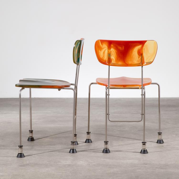 Bild 3 zu Objekt, 2 Chairs Model Broadway 543, Gaetano Pesce, Bernini, Ceriano Laghetto, K-18 668