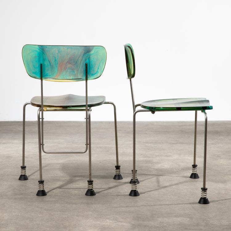 Bild 2 zu Objekt, 2 Chairs Model Broadway 543, Gaetano Pesce, Bernini, Ceriano Laghetto, K-18 669