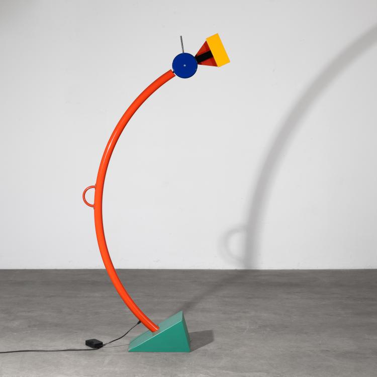 Bild 3 zu Objekt, Treetops floor lamp, Ettore Sottsass, Memphis, Milano, K-18 639