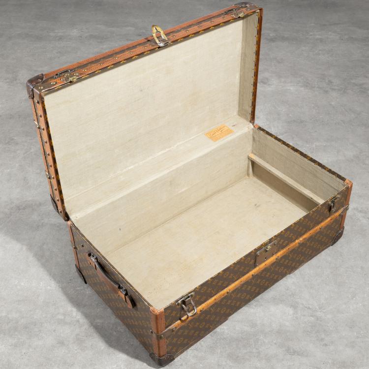 Bild 3 zu Objekt, Antike Louis Vuitton 'Monogram Canvas' Reisetruhe, ca. 1920er Jahre, Vuitton, Louis, Paris, 