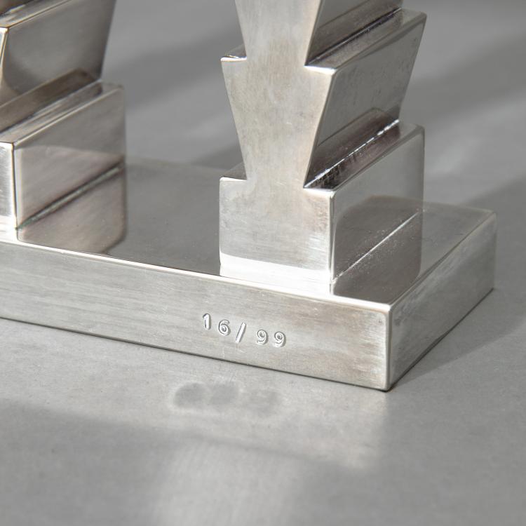 Bild 4 zu Objekt, Limitierte Miniatur des B&uuml;cherregals Modell Adesso Pero aus der Ruins Serie, Ettore Sottsass, Design Gallery Milano, K-18 663