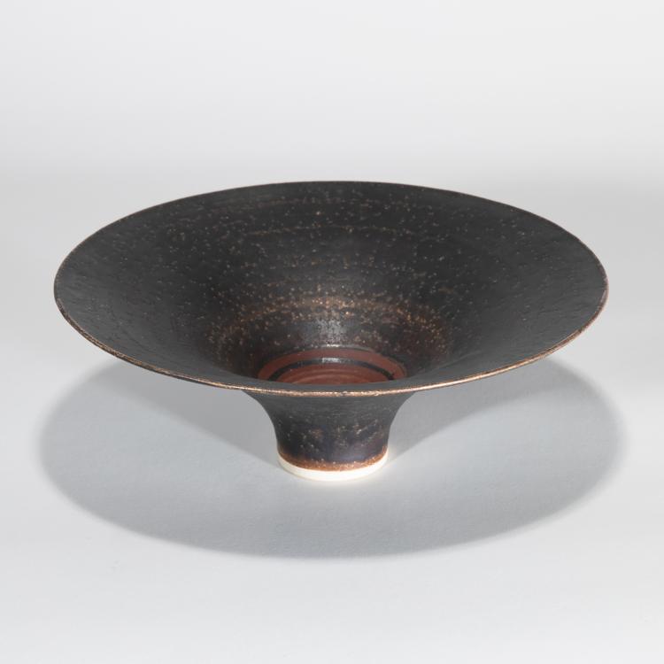Hauptbild zu Objekt, Flache Schale, Lucie Rie, Lucie Rie, 