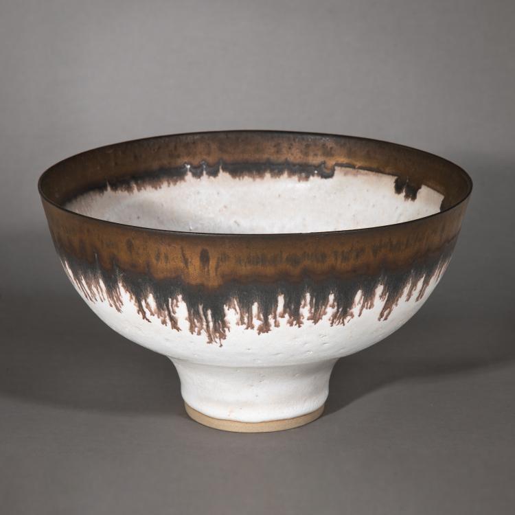 Hauptbild zu Objekt, Schale mit Manganrand, Lucie Rie, Lucie Rie, 