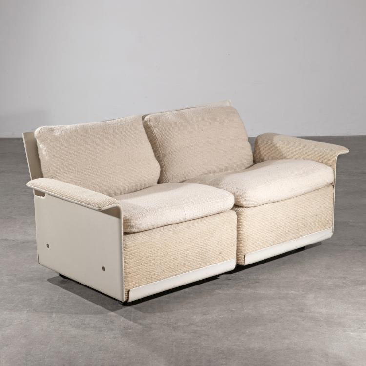 Hauptbild zu Objekt, Sofa consisting of 2 Modules, Model RZ 62 / 620, Dieter Rams, Vitsoe & Zapf, Kronberg, K-18 431