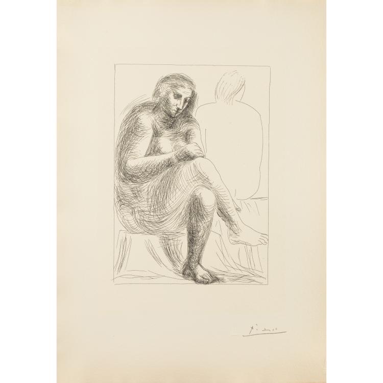 Bild 4 zu Objekt, &lsquo;Suite Vollard&lsquo;, 1992, Pablo Picasso, Plitt Druck, K-18 349