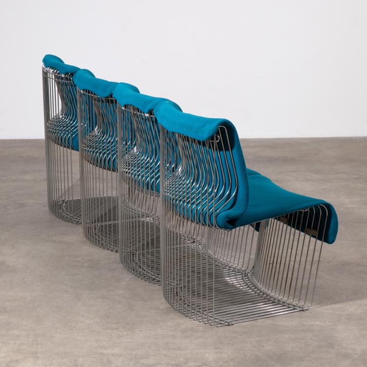 Bild 2 zu Objekt, 4 Armchairs Model Pantonova, Verner Panton, Fritz Hansen, Aller&oslash;d, K-18 541